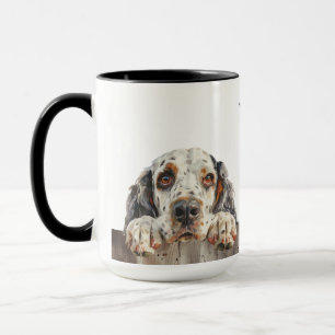 Taza Mug de perro de Setter Inglés