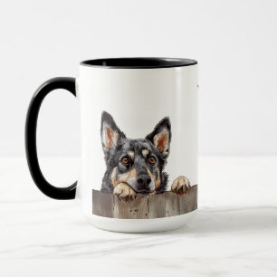 Taza Mug de perro de Vallhund sueco