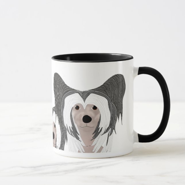 Taza Mug de perro en reposo chino (Derecha)