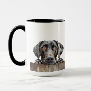 Taza Mug de perro puntero al aire libre de Alemania