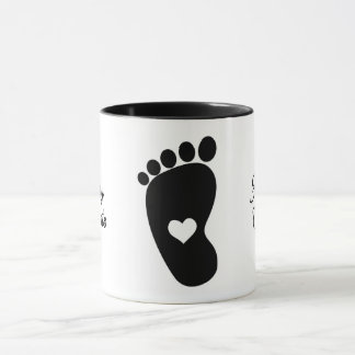 Taza Mug de pie de bebé