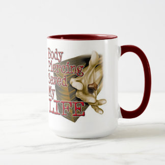 Taza Mug. de Piercing corporal