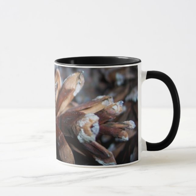 Taza Mug de pinecona escarcha (Derecha)