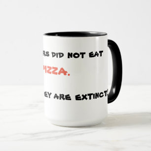 Taza Mug de pizza divertida