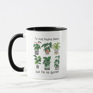 Taza Mug de plantas domésticas para mamá o papá de plan
