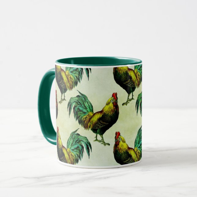 Taza Mug. de pollo cosechado (Anverso izquierdo)