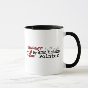 Taza Mug de puntero (I Love) con cable alemán