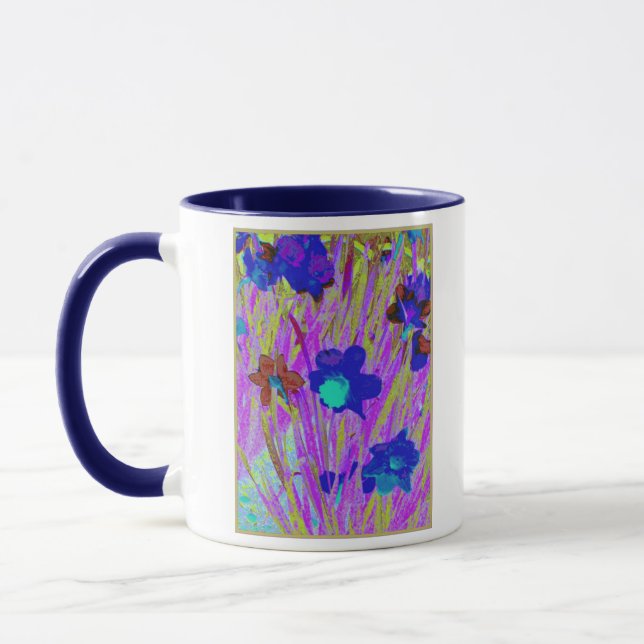 Taza Mug de 'Purple Daffodils' (Izquierda)