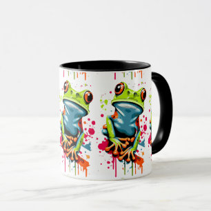 Taza Mug de rana tropical - Café de príncipe de rana