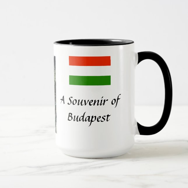 Taza Mug de recuerdo - Budapest, Hungría (Derecha)