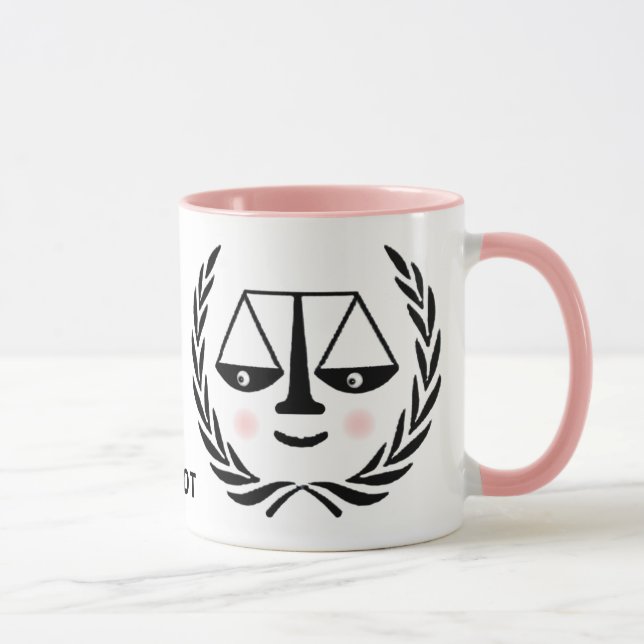 Taza Mug de regalo de abogado personalizado (Derecha)