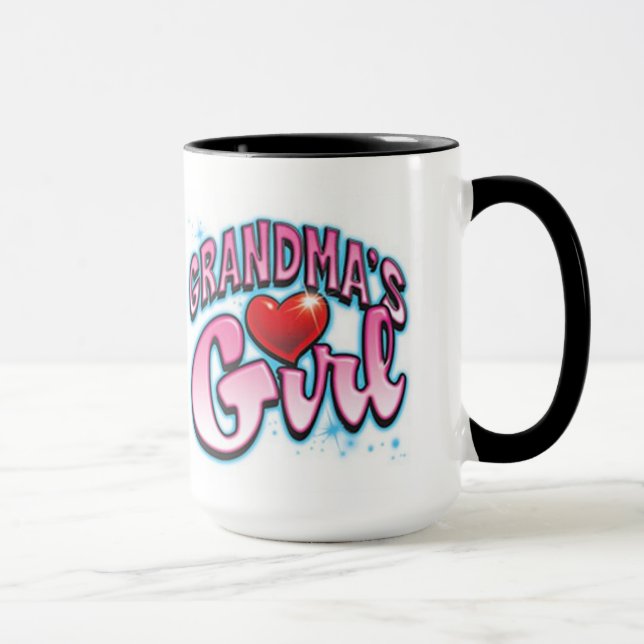 Taza Mug de regalo de Chica de la abuela (Derecha)