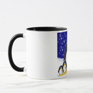 Taza Mug de regalo de la familia Pingüino