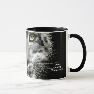 Taza Mug de regalo de leopardo de la nieve