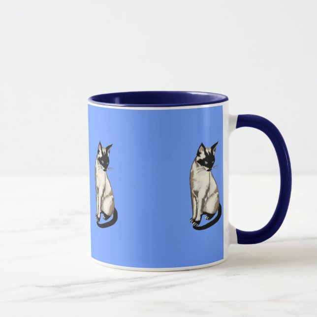 Taza Mug de regalo para niños Personalizados de gatos s (Derecha)