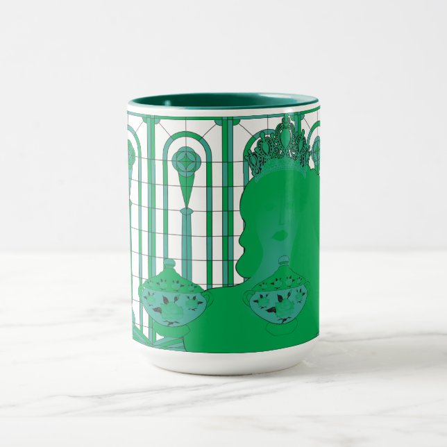 Taza Mug de Reina Verde (Centro)