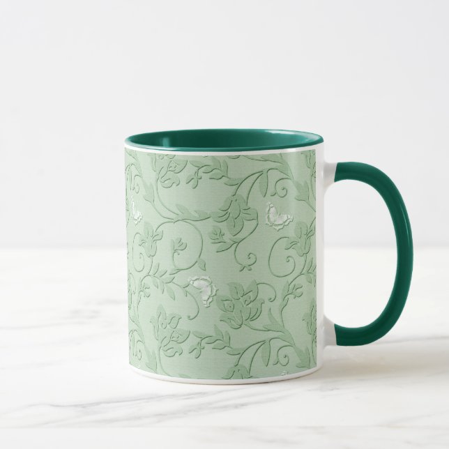 Taza Mug de remojo y mariposas Grabado en relieve - Mon (Derecha)