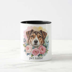 Taza Mug de retrato de Mascota personalizado - Perro o