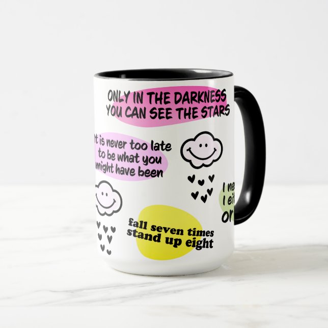 Taza Mug. de salud mental (Anverso derecho)