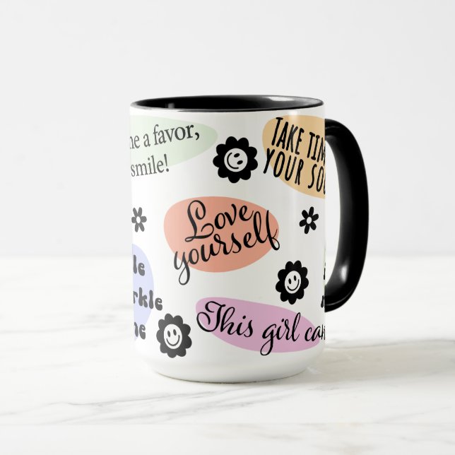Taza Mug. de salud mental (Anverso derecho)