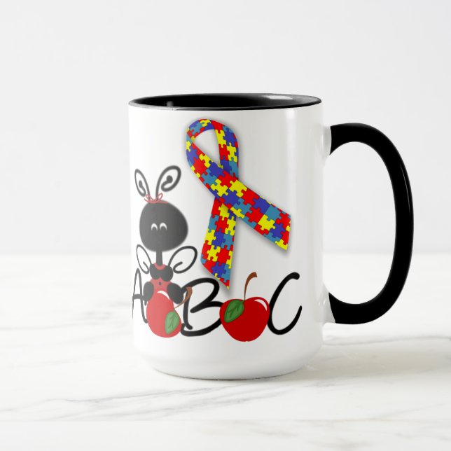 Taza Mug de sensibilización sobre el autismo (Derecha)