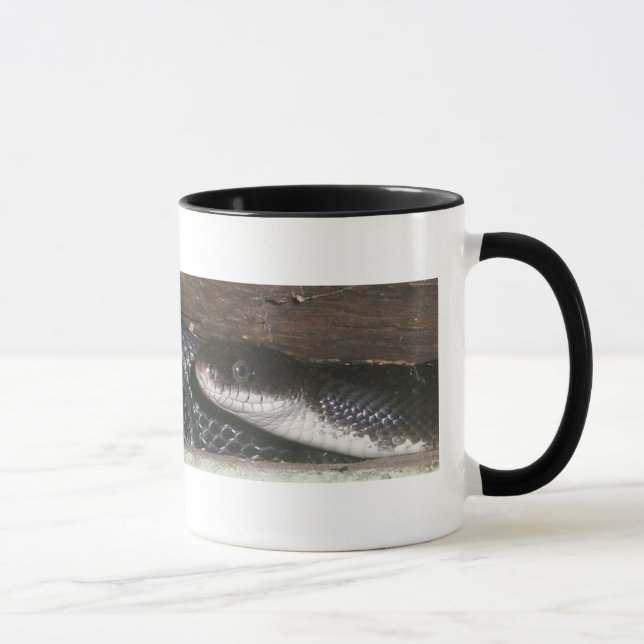 Taza Mug de serpiente negra #1 (Derecha)