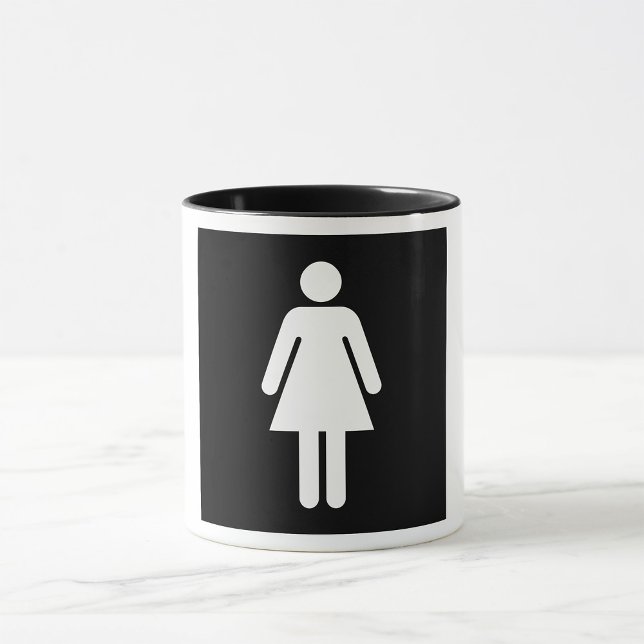 Taza Mug de símbolo femenino (Subido por el creador)