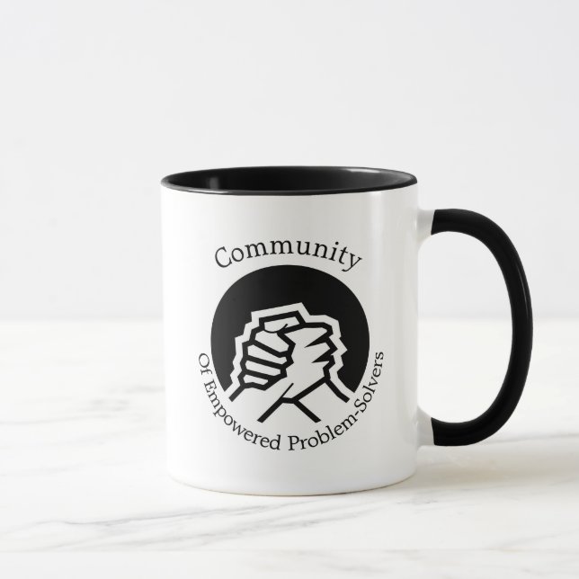 Taza Mug de solución de problemas con capacidad de ener (Derecha)