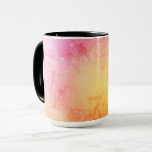 Taza Mug. de sombrilla de degradado de ocaso