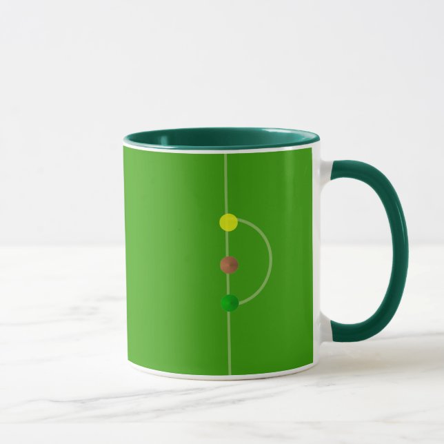 Taza Mug de tabla de snooker (Derecha)