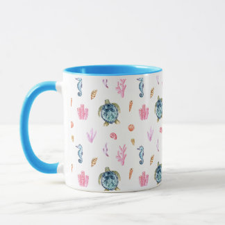 Taza Mug de tortugas marinas