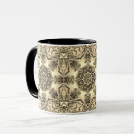 Taza Mug de vacaciones decorativas de oro