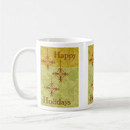 Taza Mug de vacaciones felices estilo 70 de la época de