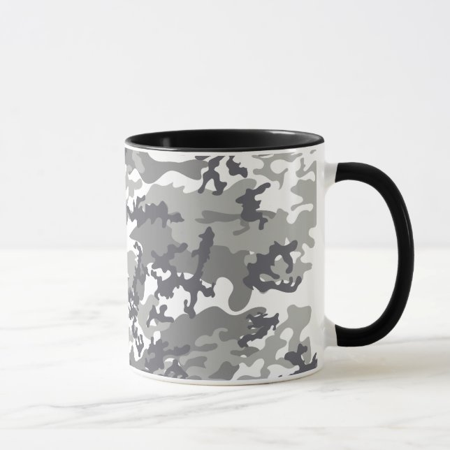 Taza Mug. de vidrio urbano de Camo (Derecha)