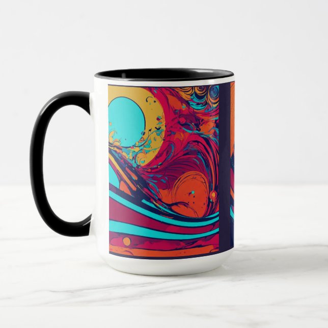 Taza "Mug de vórtex cósmico" (Izquierda)