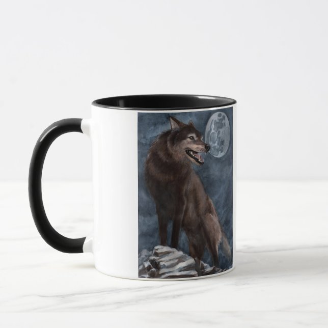 Taza Mug de Wolf (Izquierda)