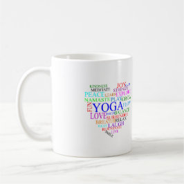 Taza Mug de yoga corazón - Regalos únicos de yoga