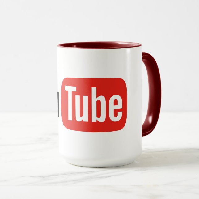 Taza Mug de YouTube de alta homosexualidad (Anverso derecho)