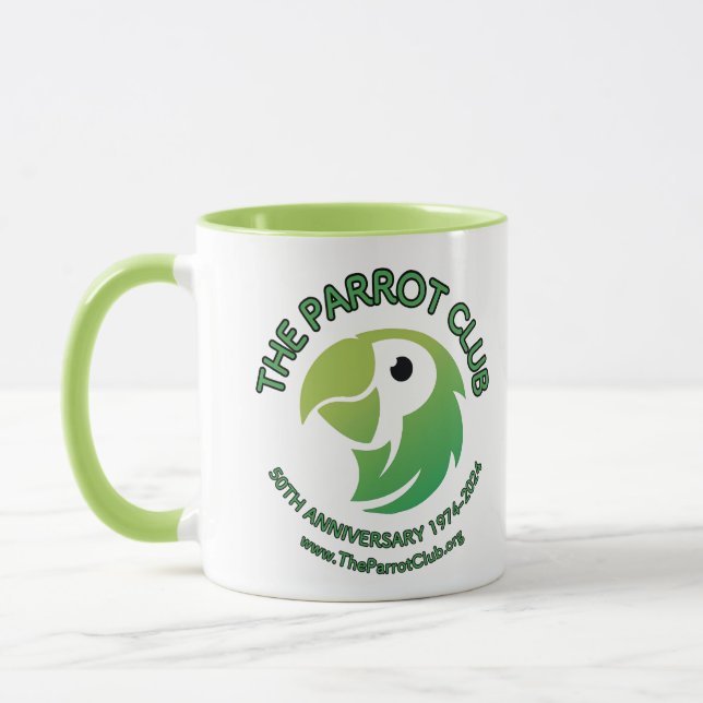 Taza Mug del 50 aniversario del Parrot Club (Izquierda)