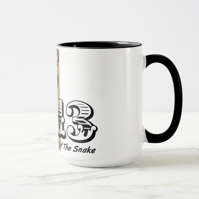 Taza Mug del año de la serpiente 2013 (Derecha)