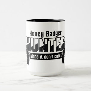 Taza Mug del cazador de insignias de miel - elegir esti