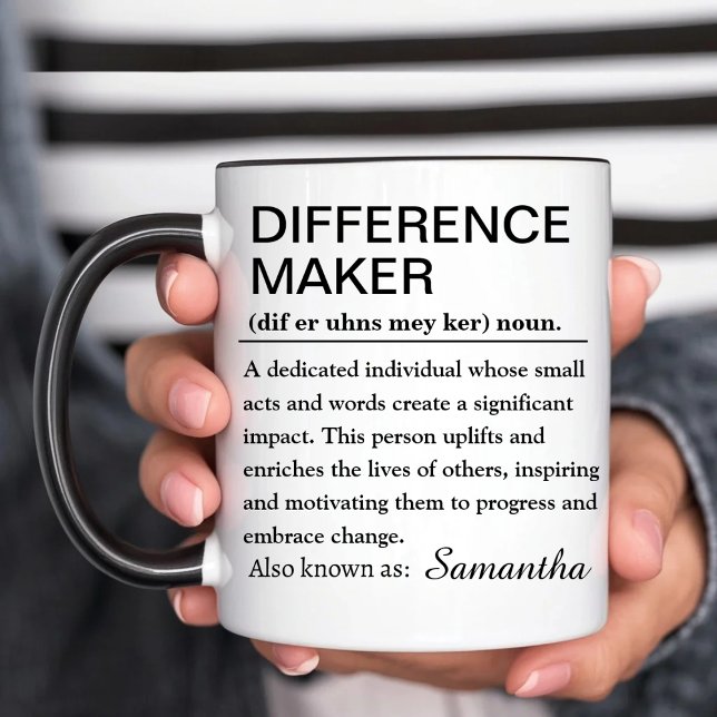 Taza Mug del creador de diferencias - Personalizado Ins (Subido por el creador)