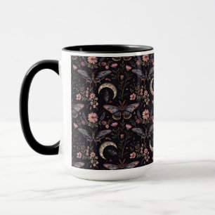 Taza Mug del jardín nocturno místico