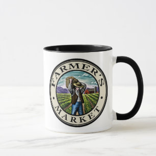 Taza Mug del mercado de los agricultores