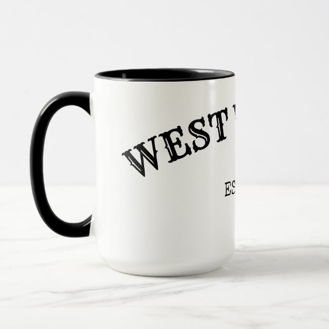 Taza Mug del Patrimonio de Virginia Occidental (Izquierda)