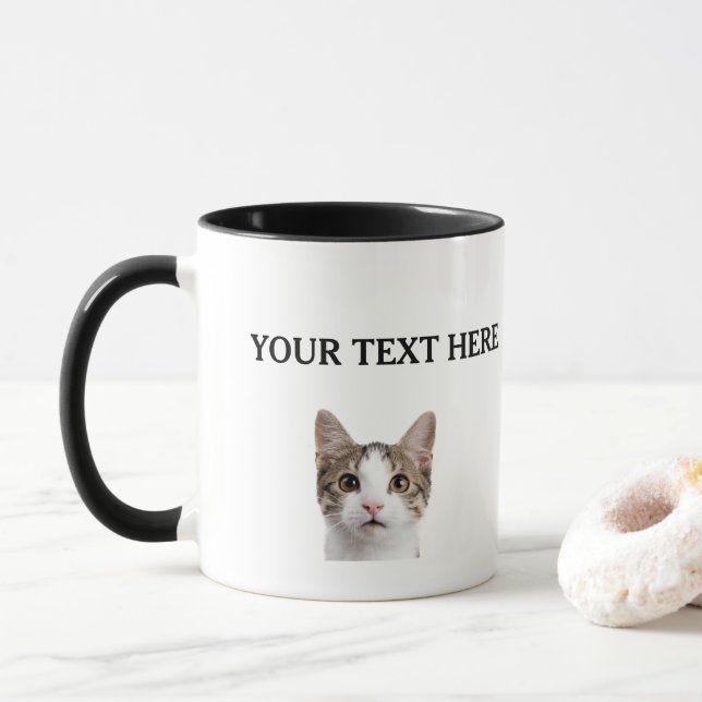 Taza Mug del propietario de Pet Lover (Con donut)