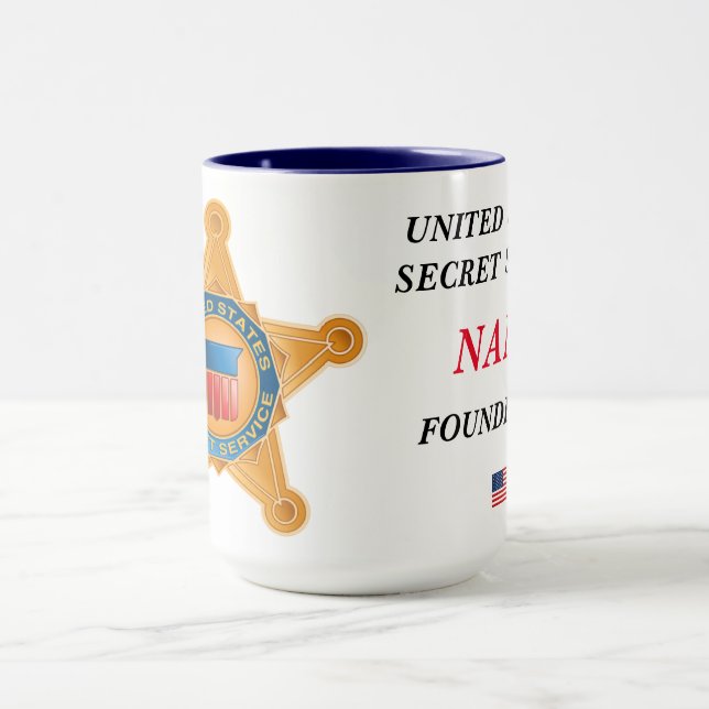 Taza Mug del Servicio Secreto de los Estados Unidos (Centro)