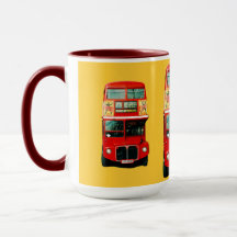Mug desde Londres con autobuses