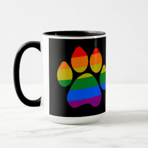 Taza Mug Diamond Rainbow Paths