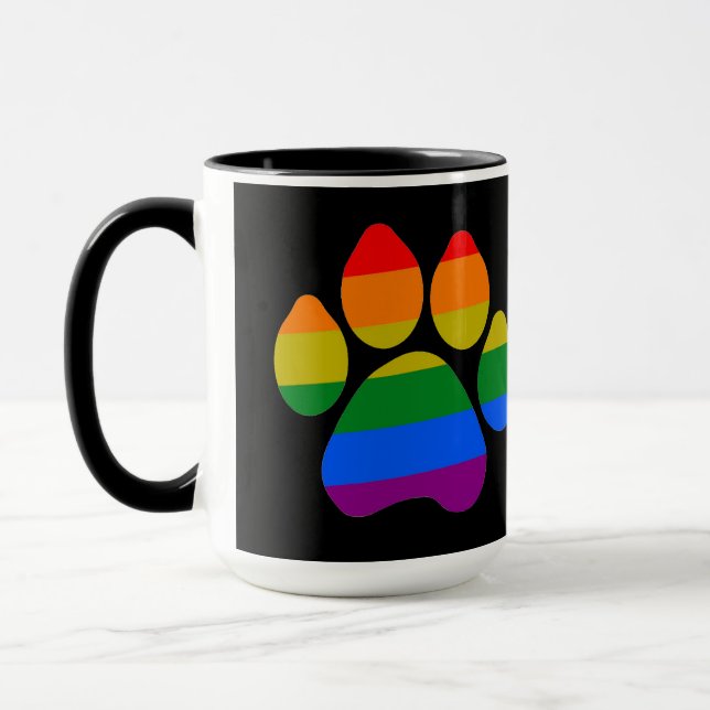 Taza Mug Diamond Rainbow Paths (Izquierda)